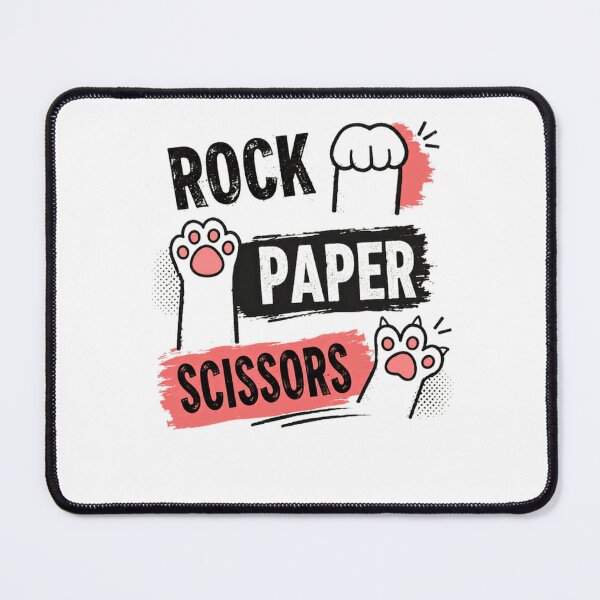 Item preview, Rock Paper Scissors Cat Paws Game Feline Lover designed and sold by HumansStuck12.