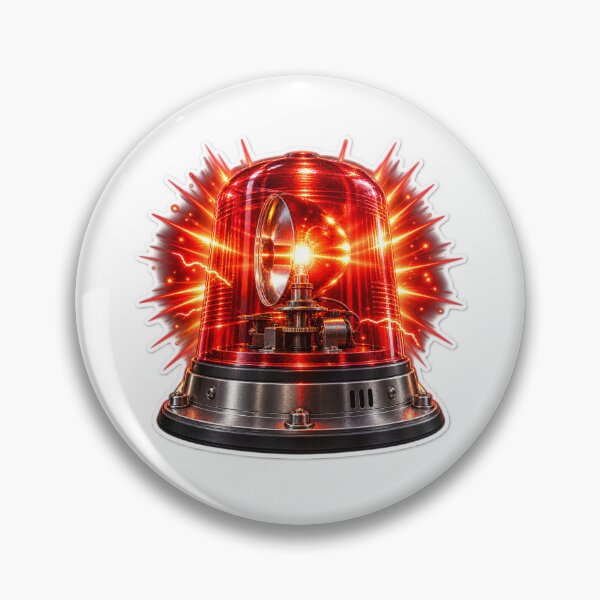 Item preview, Ruby Red Emergency Warning Beacon designed and sold by Frhankypipi123.