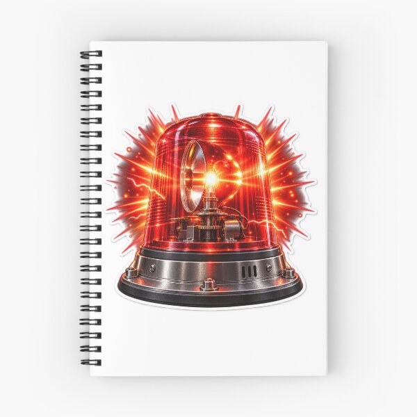 Item preview, Ruby Red Emergency Warning Beacon designed and sold by Frhankypipi123.