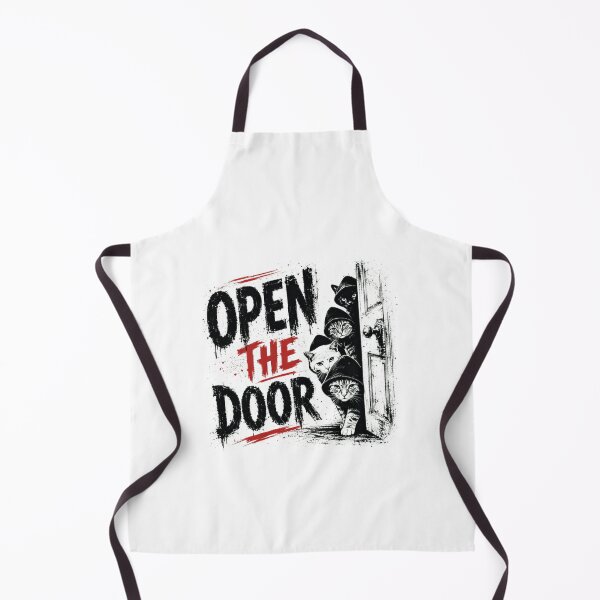 Item preview, Open The Door Cat Owner Feline Pet Humor designed and sold by HumansStuck12.