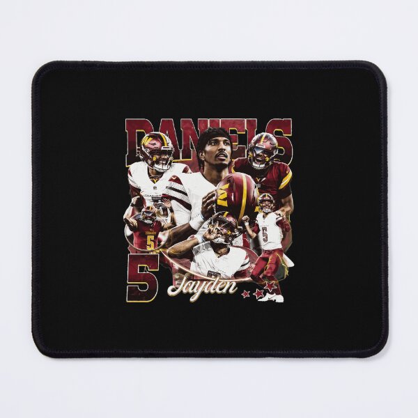 Item preview, Jayden Daniels Vintage Football Collage designed and sold by KulakJamiel.