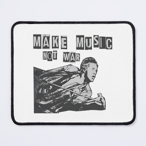 Item preview, Vintage Punk Art Make Music Not War | ⭐⭐⭐⭐⭐ Best Seller designed and sold by spatiosmith.