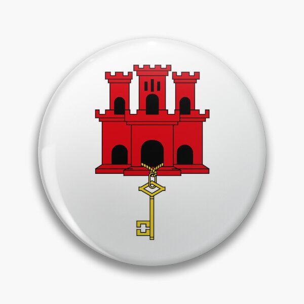 Item preview, Gibraltar National GI Flag Emblem designed and sold by shitpostee.