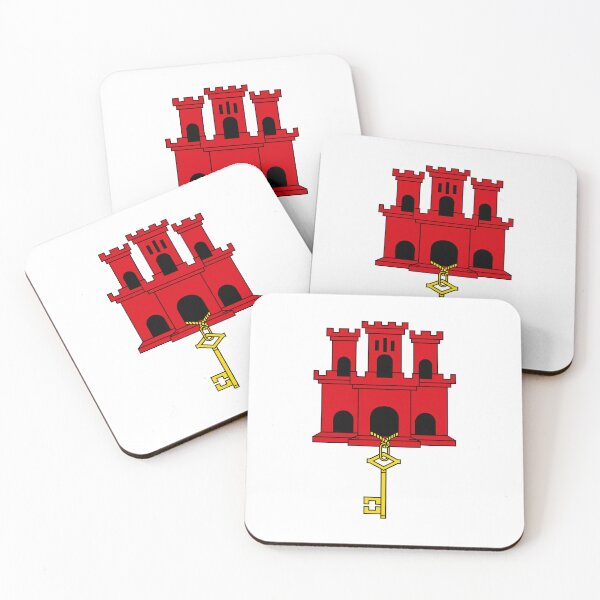 Item preview, Gibraltar National GI Flag Emblem designed and sold by shitpostee.