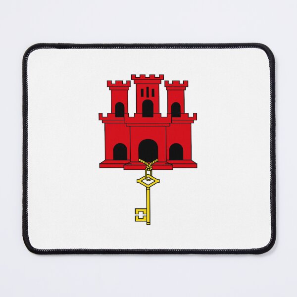 Item preview, Gibraltar National GI Flag Emblem designed and sold by shitpostee.