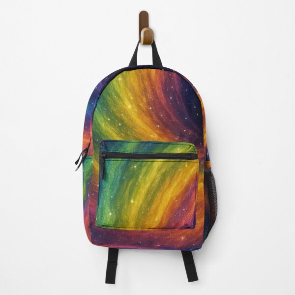 Item preview, Rainbow Cosmic Spiral Black Hole Colorful Galaxy Swirl Art designed and sold by LYAN-STORE.
