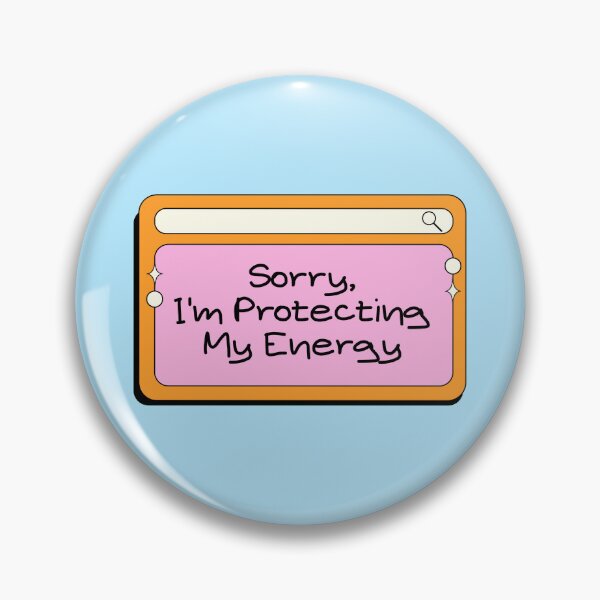 Item preview, Sorry I'm Protecting My Energy Self Care Quote designed and sold by jianina-alondra.