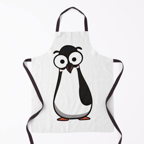 Item preview, Wide eyed Penguin cartoon designed and sold by ClumsyCat.