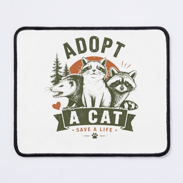 Item preview, Adopt A Cat Save A Life Animal Adoption Cat Lover designed and sold by HumansStuck12.