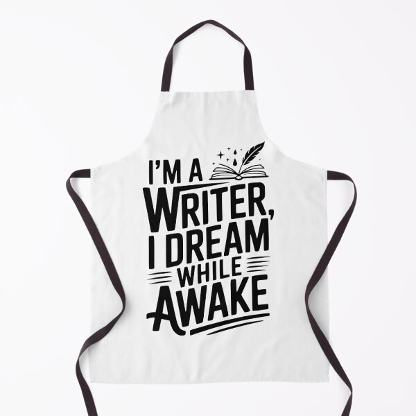 Item preview, I'm a Writer I Dream While Awake designed and sold by Frank Ring.