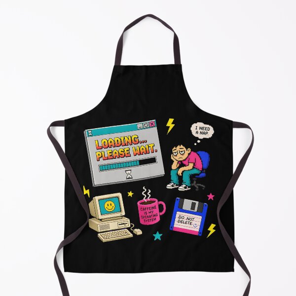 Item preview, I Need a Nap Retro Computer Humor designed and sold by Tired Mom Club Co.