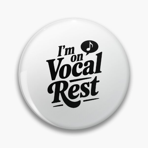 Item preview, I'm On Vocal Rest designed and sold by Frank Ring.