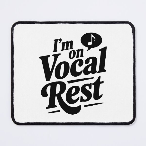 Item preview, I'm On Vocal Rest designed and sold by Frank Ring.
