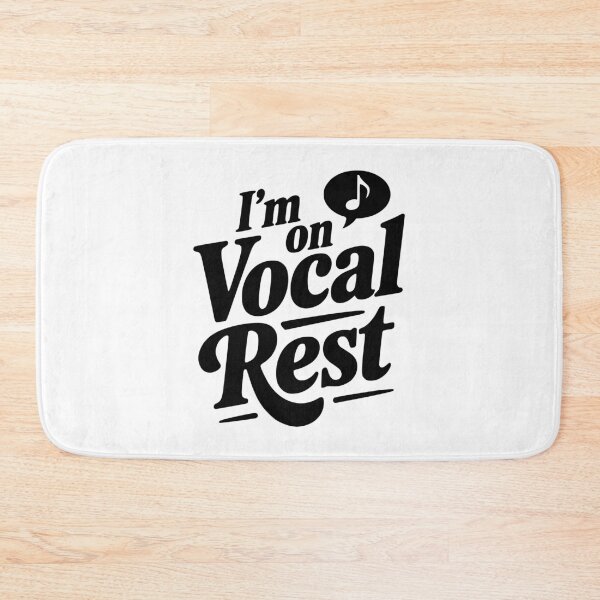 Item preview, I'm On Vocal Rest designed and sold by Frank Ring.