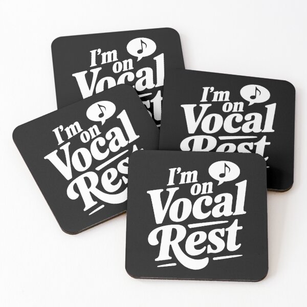 Item preview, I'm On Vocal Rest designed and sold by Frank Ring.