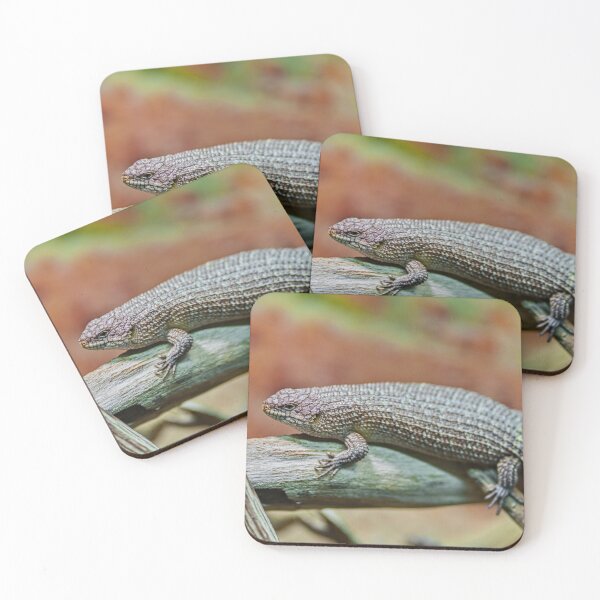 Item preview, Textured Gidgee Skink Lizard on Wood designed and sold by Rogi74.