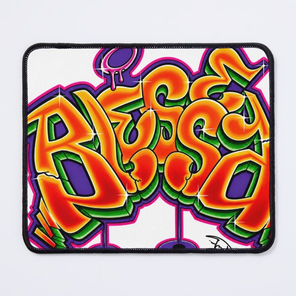 Item preview, Blessed Purple Graffiti Wildstyle Typography designed and sold by ToyboxHippy.