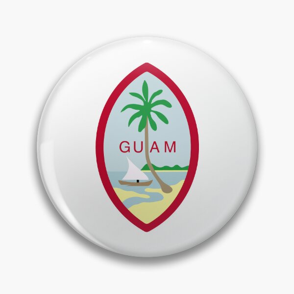 Item preview, Guam National GU Flag Emblem designed and sold by shitpostee.