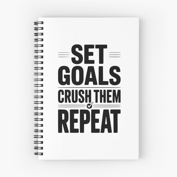Item preview, Set Goals Crush Them Repeat designed and sold by Frank Ring.