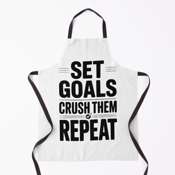 Item preview, Set Goals Crush Them Repeat designed and sold by Frank Ring.