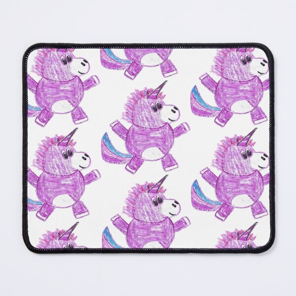 Item preview, Cute Pink Unicorn Crayon Drawing designed and sold by MagicYana.