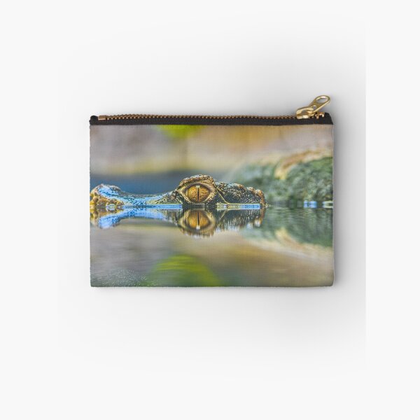Item preview, Golden Crocodile Eye and Water Reflection designed and sold by Rogi74.