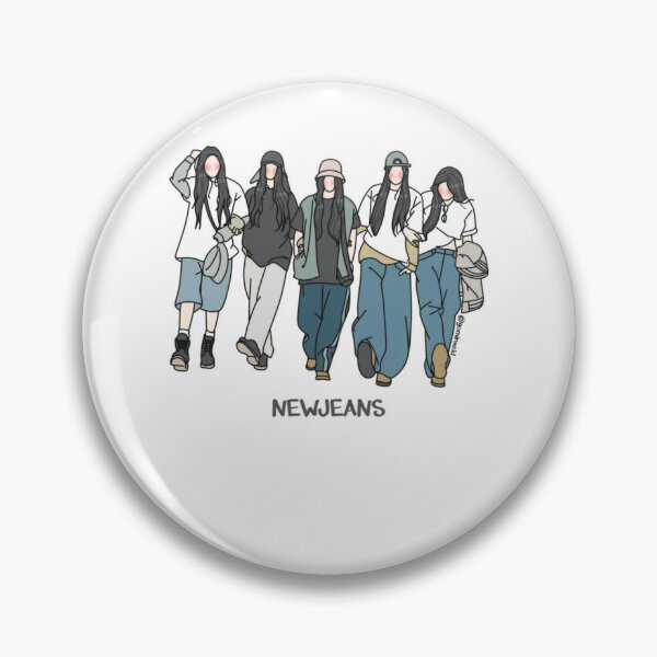 Item preview, Newjeans Kpop Art designed and sold by Daleburuling.
