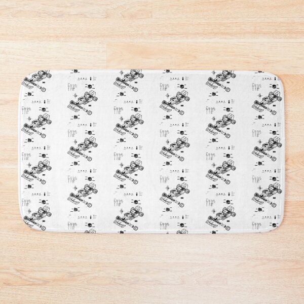 Item preview, Formula Racing Car Technical Exploded Diagram designed and sold by lalatrash.