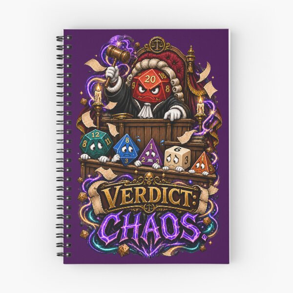 Item preview, Verdict Chaos - Funny DND D20 Judge Tabletop RPG Dice designed and sold by SVox.