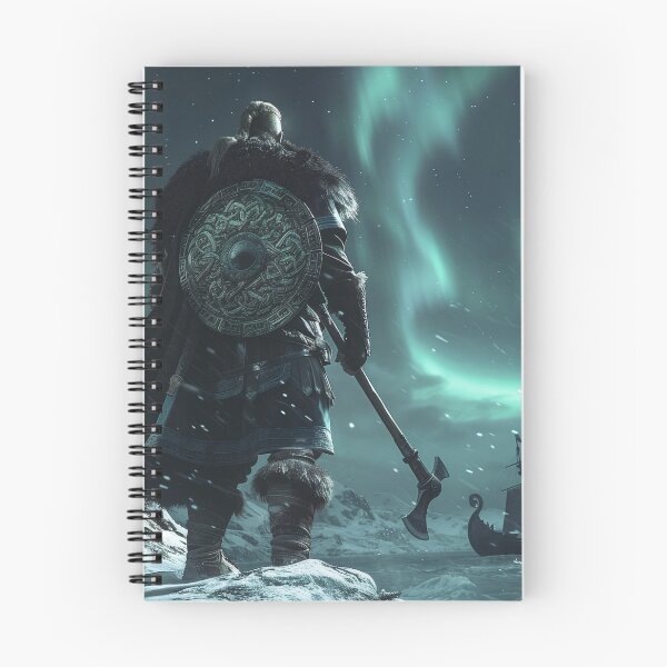 Item preview, Aurora Shore Viking Warrior designed and sold by QuantumDrift.