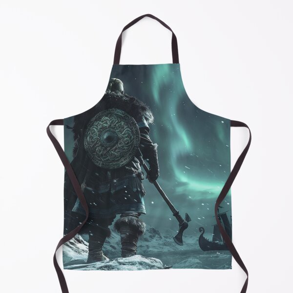 Item preview, Aurora Shore Viking Warrior designed and sold by QuantumDrift.