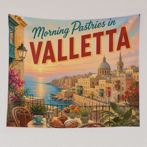 Item preview, Valletta Malta - Scenic Travel Destinations designed and sold by LSVart.