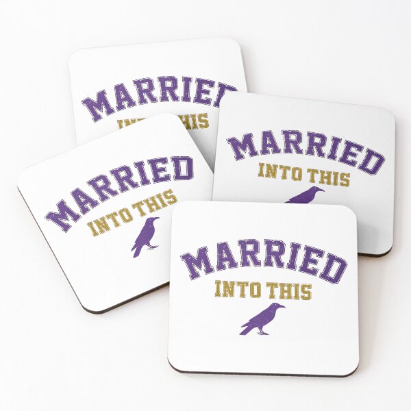 Item preview, Married Into This Raven Wife Couple Gift designed and sold by ScottRams80758.