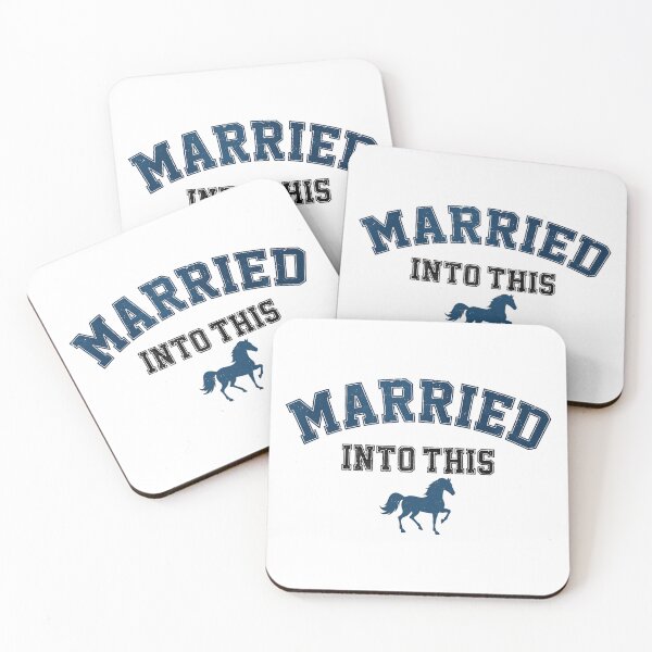 Item preview, Married Into This Horse Lover Wedding Sweatshirt designed and sold by KellyThom85142.