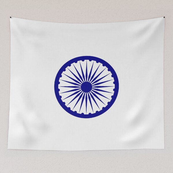 Item preview, India National IN Flag Emblem designed and sold by shitpostee.