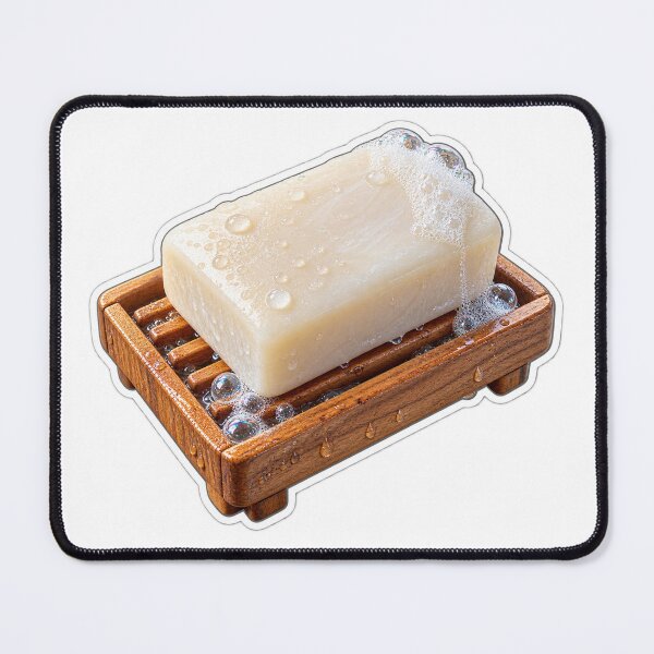 Item preview, Fresh Ivory Soap on a Wooden Tray designed and sold by Frhankypipi123.