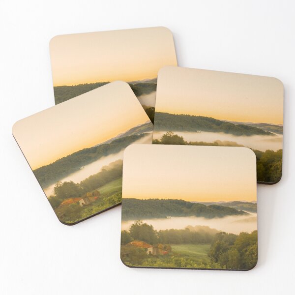 Item preview, Morning Mist Over the Hills designed and sold by gabormedve.