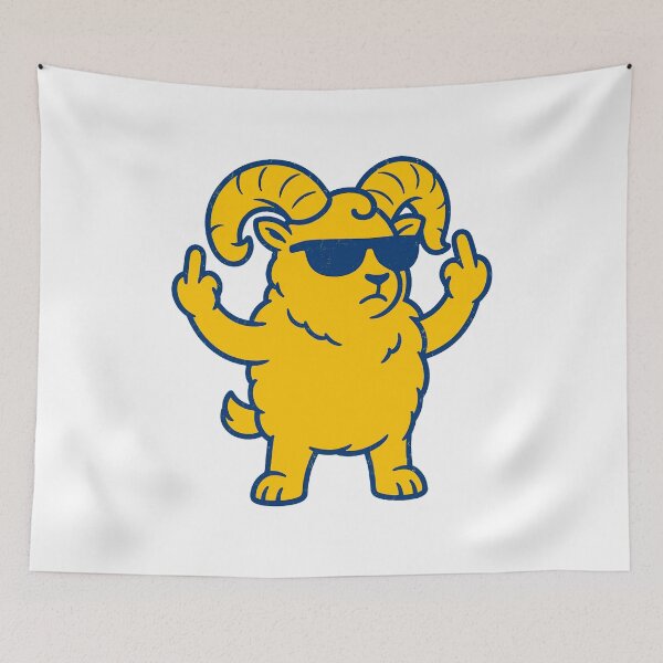 Item preview, Sarcastic Ram Sunglasses Funny Attitude Tee designed and sold by MichaelBl68345.
