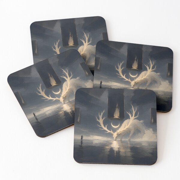 Item preview, Celestial Stag – Beneath the Silent Monoliths designed and sold by ChromaRune.