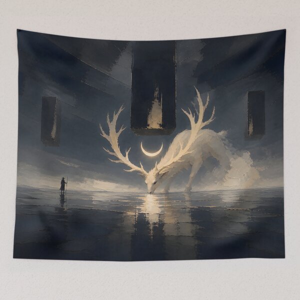 Item preview, Celestial Stag – Beneath the Silent Monoliths designed and sold by ChromaRune.