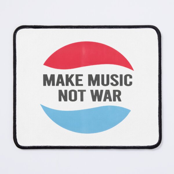 Item preview, Make Music Not War Retro Peace Symbol | Best Gift designed and sold by spatiosmith.
