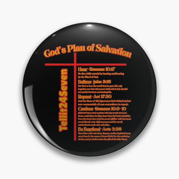 Item preview, God's Plan of Salvation designed and sold by tellit24seven.