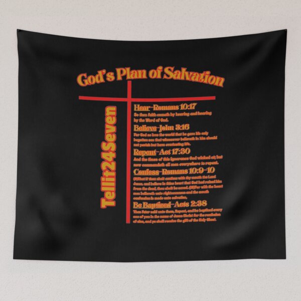 Item preview, God's Plan of Salvation designed and sold by tellit24seven.