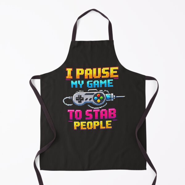 Item preview, I Pause My Game To Stab People Funny Phlebotomist Gamer designed and sold by Timeless Junction.
