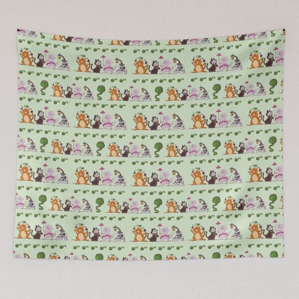 Item preview, Pattern funny cats go talent group designed and sold by Konopikyu.