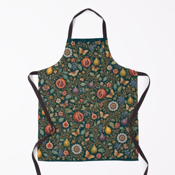 Item preview, Vintage Botanical Fruit Pattern – Pomegranate Fig & Lemon Tapestry designed and sold by SVox.