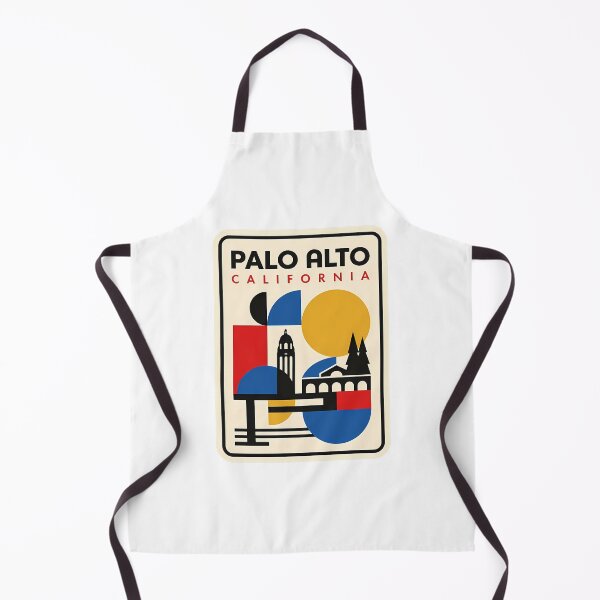 Item preview, Palo Alto California Retro Geometric Travel Poster designed and sold by heckcarminas.