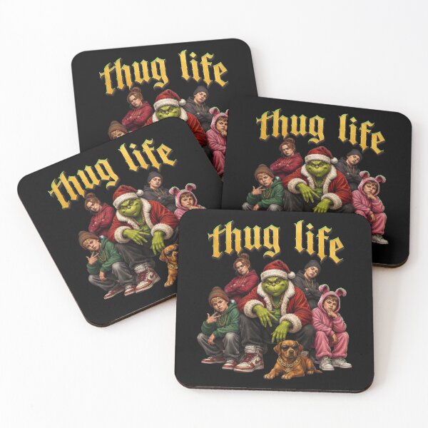 Item preview, Thug Life Christmas  designed and sold by Vasanthk.