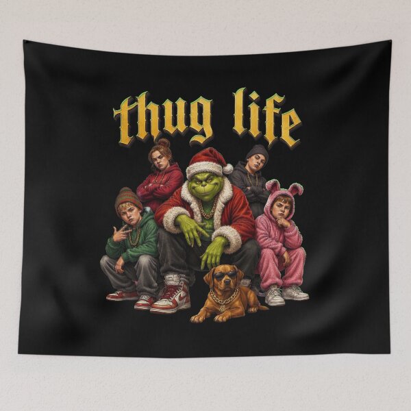 Item preview, Thug Life Christmas  designed and sold by Vasanthk.