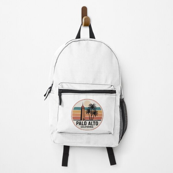 Item preview, Palo Alto California Retro Tower Sunset Circle Badge designed and sold by heckcarminas.